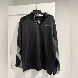 Nike Men's Black and Gray Performance Jacket